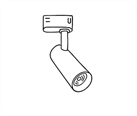 ANOVA LIGHTING Track Light model light-7, modern and efficient lighting solution.