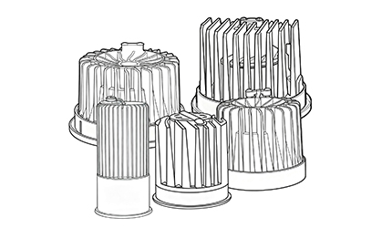 ANOVA LIGHTING modular wiring diagram for electrical installation