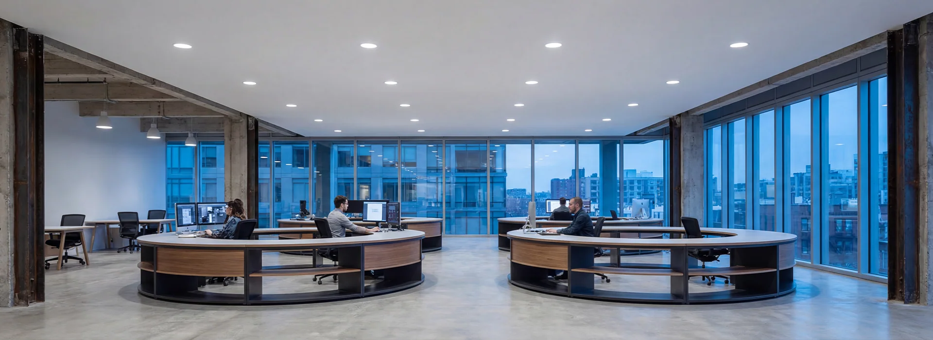 ANOVA office lighting solutions for modern workspaces and commercial buildings