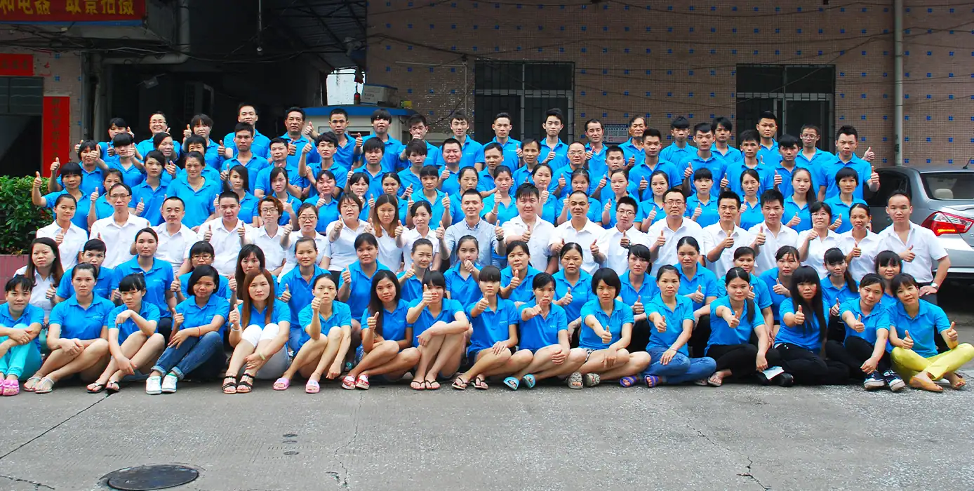 ANOVA LIGHTING production team in modern manufacturing facility