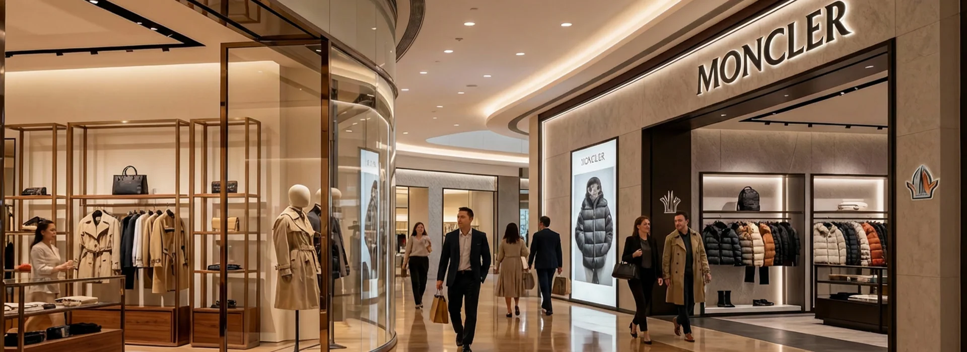 ANOVA LIGHTING commercial LED lighting solutions for modern shopping malls
