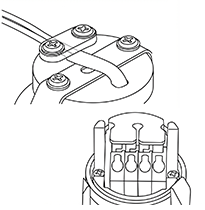 ANOVA LIGHTING standard wiring with quick-connect terminals for easy installation.