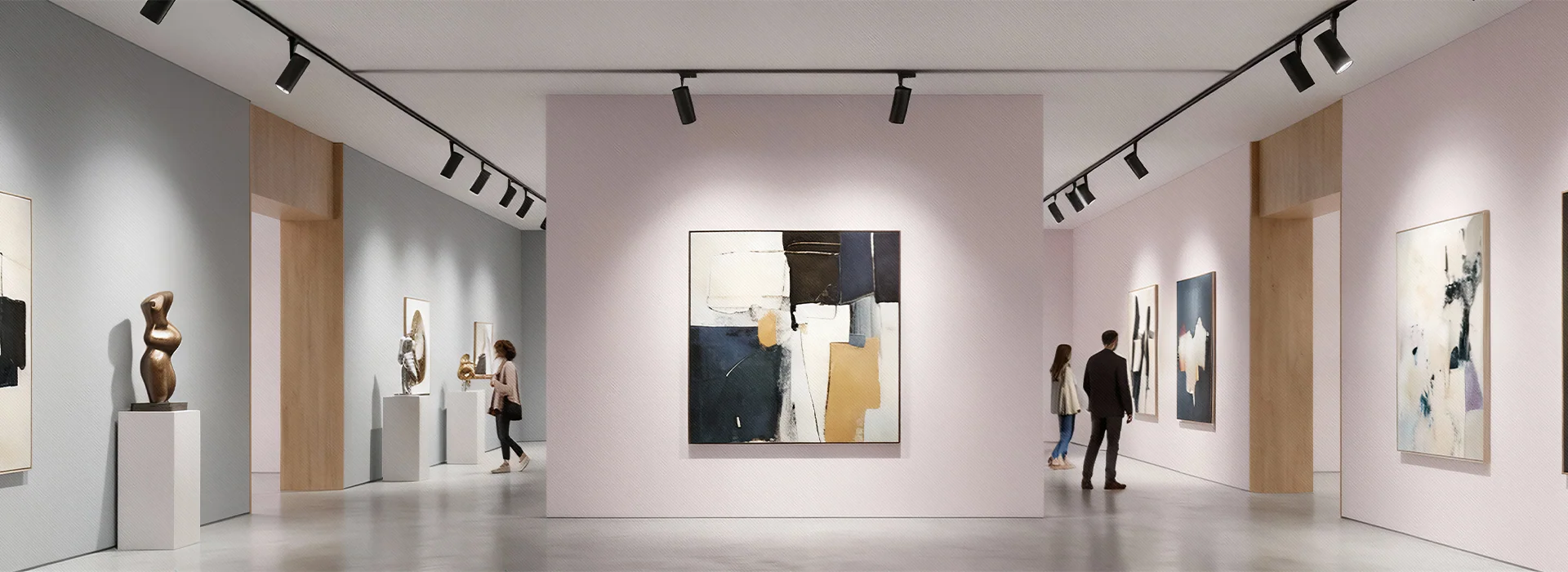 ANOVA LIGHTING gallery artwork accent lighting solutions showcase