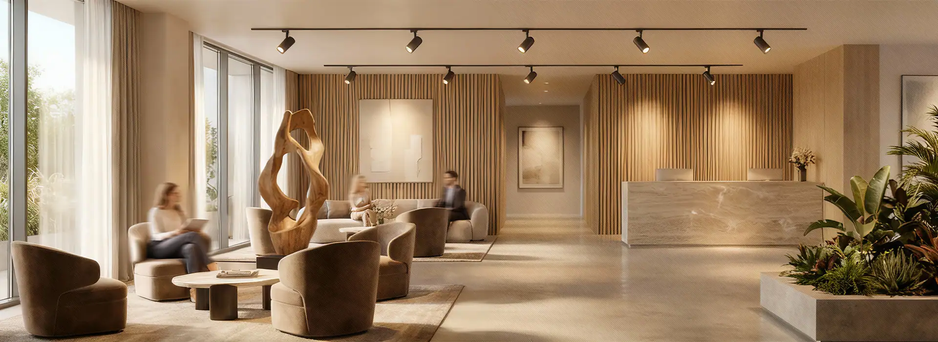 ANOVA LIGHTING hospitality ambiance lighting for hotel lobby