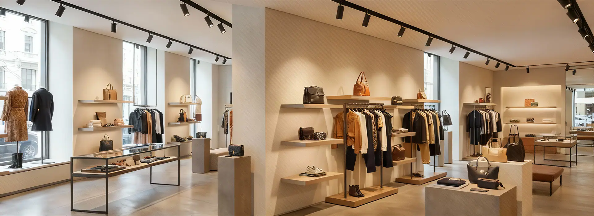 ANOVA LIGHTING retail store product display illumination solutions